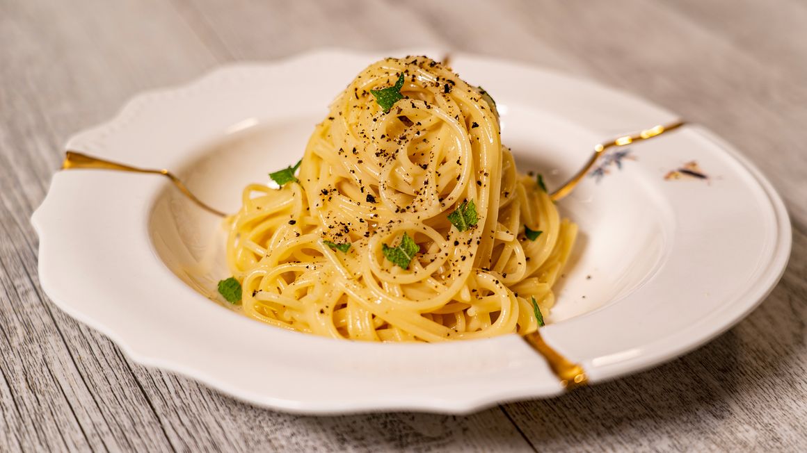 Spaghetti al limone di Peppe Guida